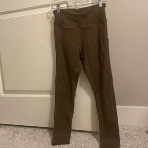 Olive Green Leggings